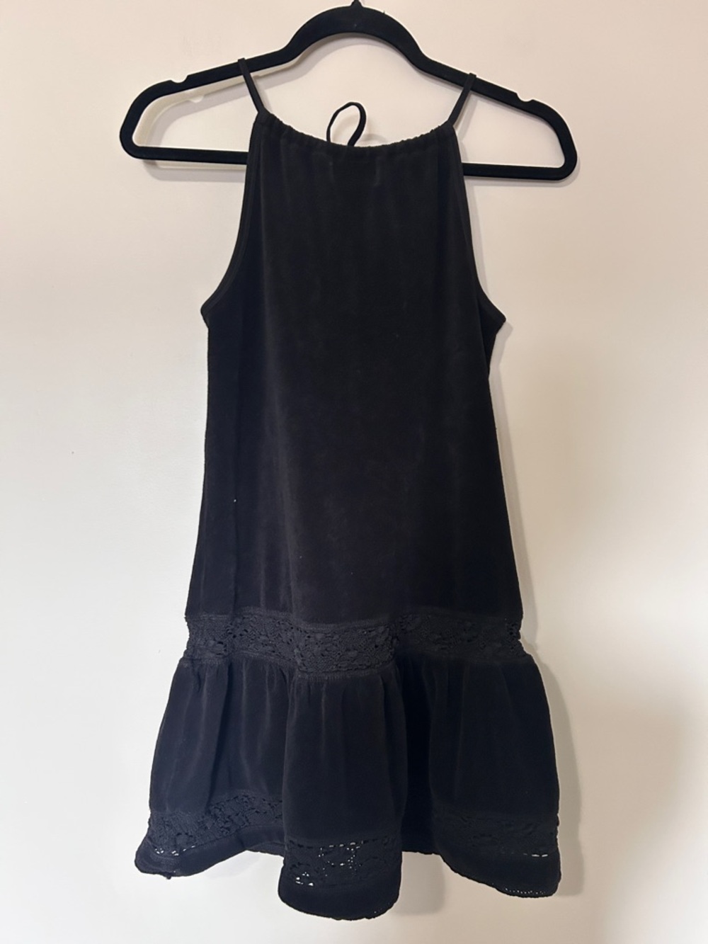 Juicy Couture French Terry Cloth Dress/Swim Coverup black - Picture 3 of 8